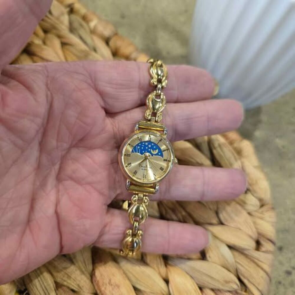 Ladies Moon Phase Watch